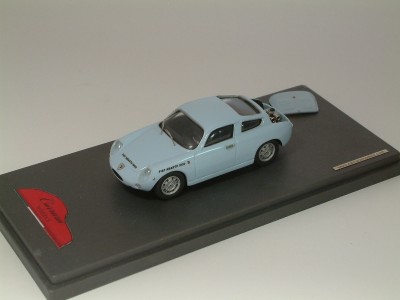 Fiat Abarth 1000 bialbero 1961 stradale celeste con motore - Standard Built 1:43 